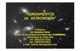“FUNDAMENTOS de ASTRONOM ÍA” - kumbaya.namekumbaya.name/Constelaciones/Presentaciones de astronomia... · de ASTRONOM ÍA” Profesora: Lic Ivannia Calvo ... – Bessel supone