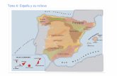 Tema 6: España y su relieve · depresiÓn del guadalquivir depresiÓn sistema ibÉrico del ebro sierra morena cordilleras bÉticas canarias montes de toledo sistema central macizo