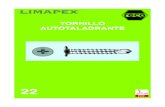 TORNILLO AUTOTALADRANTE - Limapex | …limapex.com/wp-content/uploads/herramienta-consumible-tornillo... · Aplicaciones: Para aceros no aleados, aluminio y otros metales blandos