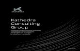 Kathedra Consulting Group - ktd.mx · SMED Trabajo estandarizado 5S´s Manufactura celular Teoría de restricciones Hoshin Kanri (Planeación A3) Fábrica visual Andon ... Embarques