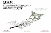 XXX Premio de Investigación Financiera IMEF-EY · Modelos fractales y multifractales aplicados a sistemas complejos: Mercados accionarios y de tipo de ... vistas en forma de series
