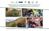 COMUNIDADES DE LOS PÁRAMOS 2015paramos.portalces.org/publicaciones/peru/24_IM_Ftorres... · 2015-11-13 · innovaciones basadas en las ventajas comparativas representa la biodiversidad