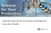 ¿Donde posicionar la trampa de Biogents? Caso de …biogentsiberica.com/images/body/Posicionamiento_Castellano.pdf · La trampa de Biogents debe capturar a los mosquitos antes de
