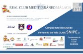 El REAL CLUB MEDITERRÁNEO · El Real Club Mediterráneo en su afán por el fomento del deporte cuenta con una intensa ... Mas de 50 personas del Real Club Mediterráneo trabajaran
