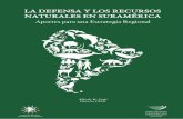 La Defensa y los Recursos Naturales en Suraméricaceed.unasursg.org/Espanol/09-Downloads/Biblioteca/DEF-RRNN.pdf · escenario global: xLa demanda de la humanidad sobre los recursos
