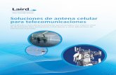 Soluciones de antena celular para telecomunicaciones · Soluciones de antena celular para telecomunicaciones ... Antenas de panel multipolaridad de doble puerto direccionales ; ...