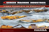 Índice - HANSA - Div. Industria & Construcción · Trituradoras de Mandibulas JXT & JHT Trituradoras de Impacto 5256T ... - La medición incoherente de la apertura de una trituradora