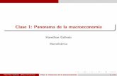 Clase 1: Panorama de la macroeconomíahamiltongalindo.com/uploads/file/Clase_1[Panorama_Macro... · 6 La Escuela de Ciclos Econ omicos Reales ... no son ni necesarias ni deseables.