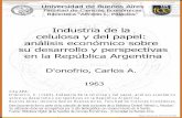 Industria de la celulosa y del papel : análisis …bibliotecadigital.econ.uba.ar/download/tesis/1501-0786_DOnofrioCA.pdf · Industria de la celulosa y del papel: análisis económico