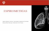 ESPIROMETRÍAS - Congresos Vinalopó Saludcongresosvinaloposalud.com/cronicidad/files/2014/12/5Espirometria.pdf · Desprendimiento de retina reciente Contraindicaciones Relativas:
