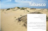 Tabasco - INECOL · El estado de Tabasco se ubica en el Golfo de México, ... de cordones es variable y por ejemplo en la barrera de las lagunas de Carmen y Machona