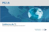 servicios de procesos de gobierno de TI - Pablo Grizzuti y ... de mejoras de procesos de TI.pdf · Evaluación de madurez de procesos (ITIL, CMMI, PMI, IAOP) ... Procesos de Capacitación