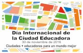 30 de noviembre de 2016 Ciudades - educacion…educacion.malaga.eu/export/sites/default/cultura/educacion/portal/... · históricos a destacar desde los primeros asentamientos, la