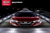 130136-A Brochure Maxima 2016 - nissan-cdn.net€¦ · primera vez en este deportivo de cuatro puertas. ... Nissan MAXIMA2017 SR ... • Sistema de llave inteligente con encendido
