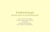 Epidemiología - Inicio | Facultad de Psicologia · Niveles de Atención en Salud ... gérmenes, la tríada ecológica (Leavell y Clark), ... difusión de enfermedades (OMS, 2009)