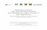PRIORIDADES DE INVESTIGACIÓN EN MANEJO …siga.jalisco.gob.mx/manejofuego/2. Presentaciones/Jardel et al 2010... · Unión de Productores Silvícolas de Villaflores (UPROSIVI) de