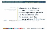 Informe Final Línea de Base: Instrumentos - red …red-gricciplac.org/lbase/uruguay/1LineadeBaseuruguay.pdf · Desastres Naturales por parte de los Estados Miembros de las Naciones