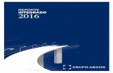 REPORTE INTEGRADO 2016 - Grupo Argos · 3 Grupo Argos eporte Integrado 2016 Sobre el reporte (102-49) Grupo Argos S.A presenta a sus grupos de interés sus resultados anuales bajo