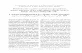 Rehabilitación cognitiva en trastornos psiquiátricos graves: aplicación de los subprogramas cognitivos de …scielo.isciii.es/pdf/neuropsiq/v30n1/05.pdf · rehabilitación cognitiva