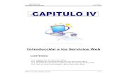 CAPITULO IV U.T.N. LOS SERVICIOS WEB XML …repositorio.utn.edu.ec/bitstream/123456789/624/3/CAPITULO IV.pdf · negocio expuesta por una compañía, generalmente a través de una
