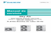 Sky Air - enindel.com · Procedimiento de diagnóstico automático mediante el mando a distancia ... 3.2 Diagnóstico de fallos mediante el mando a distancia con cable ...