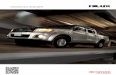 ficha tecnica HILUX 15 - TOYOTA MÉRIDAtoyotamerida.com.mx/autos/archivos/ficha_tecnica_HILUX_15_MR.pdf · Pregunta en tu Distribuidor Toyota por la disponibilidad de combinaciones