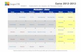 Diciembre - Enero · Propuesta de calendario de repaso de Tercera Vuelta para el Curso 2011-2012, que puedes modificar según tu criterio para adaptarlo a tus preferencias si así