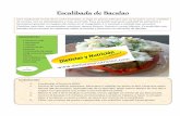 Escalibada de Bacalao - dietistasynutricion.comdietistasynutricion.com/.../2015/08/logo-Escalibada-de-Bacalao-.pdf · Cocinar el bacalao 3-5 minutos al microondas a potencia máxima
