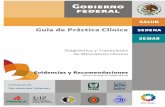 Guía de Práctica Clínica - saludbcs.gob.mx · Unificar y estandarizar los criterios de referencia y contrarreferencia en los tres niveles de atención. Lo que favorecerá la mejora
