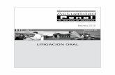 LITIGACIóN ORAL - actualidadpenal.com.peactualidadpenal.com.pe/servicios/verpdf.html?pdf=8_e20.pdf · de litigación; Andrés Baytelman y Mau - ricio Duce (Chile), en Litigación