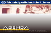 AGENDA - Municipalidad Metropolitana de Lima · CARNAVAL DE LIMA - 1928, PLAZA SAN MARTÍN, FRENTE AL HOTEL BOLÍVAR AGENDA. 2 ACTIVIDADES CULTURALES. 3 ACTIVIDADES CULTURALES TALLERES