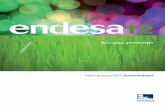Informe de Sostenibilidad 2012 - Endesa.com · anexo ii. informe de revisión independiente 214 ... 2, del 15,6 por ciento ... Compañía da respuesta a este reto a través de la