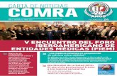 Carta de notiCias COMRAcomra.org.ar/assets/images/cms/af06c50ecf7d6b0a55e879c58dfbeec0.… · ganizaciones médicas en temas como Migración de Profesionales, ... MIR de España y