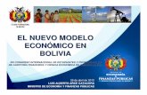 EL NUEVO MODELO ECON ÓMICO EN · PDF fileEL NUEVO MODELO ECON ÓMICO EN BOLIVIA ... incrementó en 4%, y el de China en 11%. ... Japón Grecia Italia Portugal Irlanda Estados Unidos