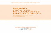 Manejo práctico de la diabetes Mellitus tipo 2 - semg.info Libro Diabetes... · ficación de estilos de vida es la base del tratamiento durante todo el proceso de los pacientes con