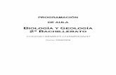 Biología y Geología 2º Bachillerato - Salamancachampagnatsalamanca.maristascompostela.org/programaciones08-09/2... · 1. Seres vivos y materia viva: estado y composición Objetivos