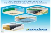 SOLUCIONES DE MALLA REFORZADA ANCLADA … 2015.pdf · soluciones de malla reforzada anclada (args) muros de retenciÓn estabilidad de terraplenes plati-drain protecciÓn contra aguas