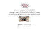 Universidad del CEMA · organizacionales adecuados y operativos en el nuevo ambiente global, cambiante y ... de la organización en la ... La Organización. Diseño y ...