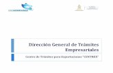 Dirección General de Trámites Empresarialesccichonduras.org/website/descargas/presentaciones/2014... · Documentos que se tramitan Certificado Fitosanitario y Zoosanitario de Exportación