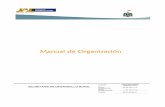 Manual de Organización - info.jalisco.gob.mx · organizaciones solidarias y eficientes y que participan en términos equitativos en el ... y proyectos orientados a impulsar la competitividad