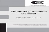 MEMORIA Y BALANCE 2012 FINAL - coopelec.com.ar BALANCE... · La realidad de la actividad de distribución de energía eléctrica en el ámbito nacional y en la provincia, nuestro