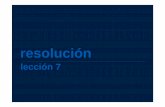 7. Resolución de un sistema sensor - ujaen.es · Resolución temporal. zRelación entre las distintas resoluciones. resolución Teledetección Ingeniería Técnica en Topografía