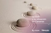 La VoIP y su situación en Canarias - cicom.es€¦ · Con la Fibra Optica, frente a la tecnología xDSL, ... los fundamentos del sistema de telefonía convencional. ¿Cómo funciona