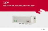 1441268-01 CONTROL ECOWATT BASIC - justfans.co.uk · La caja CONTROL ECOWATT BASIC permite controlar una señal de salida ... INPUT2: Activación velocidad 1 (Contacto cerrado = ON