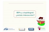 IBPs y clopidogrel: ¿existe interacción? · • Estudio de fase III en pacientes con SCA: – Clopidogrel + AAS (n=1821) – Clopidogrel/omeprazol + AAS (n=1806) • Resultados