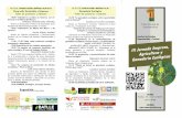 III Jornada Empresa, A g ricultura y Ganadería Ecológ … JornadatrIptico.pdf · 12,30 “La gestión de empresas familiares del sector ecológico: El caso de Bodegas Robles. FRANCISCO