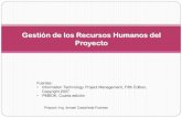Gestión de los Recursos Humanos del Proyectodis.unal.edu.co/~icasta/GGP/_Ver_2012_2/2012_2_GGP_Clases/2012_… · Comprender temas importantes que intervienen en la adquisición