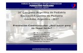 38° Congreso Argentina de Pediatría Sociedad … 29-9/dr_Giunt… · Coordinador de Cardiología Fundación Favaloro. Magnitud del Problema Mortalidad general, según principales