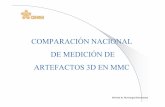 COMPARACIÓN NACIONAL DE MEDICIÓN DE … DE MMC_2005 pres… · medición para asegurar la confiabilidad de sus mediciones ... tolerancias geométricas dentro del ... inclusión