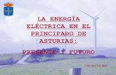 LA ENERGÍA ELÉCTRICA EN EL PRINCIPADO DE … · CENTRAL POTENCIA (MW) ABLANEDA 2,20 PERANCHO 1,00 CALDONES 0,48 EL RETORNO 1,36 CAÑO 1,00 MURIAS 7,00 VALDUNO I 3,82 VALDUNO II